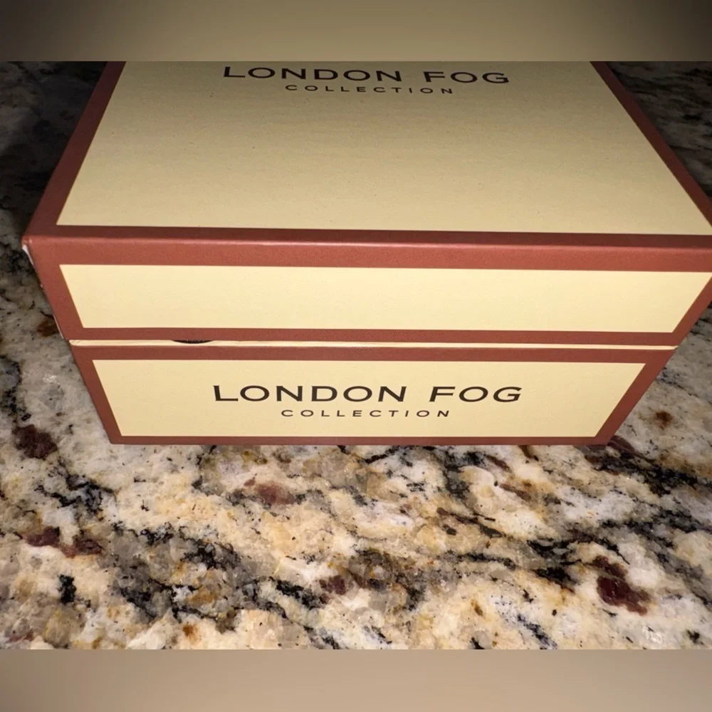London Fog Crystal Necklace & Stud Earrings Jewelry Set Gift Box - Picture 5 of 5